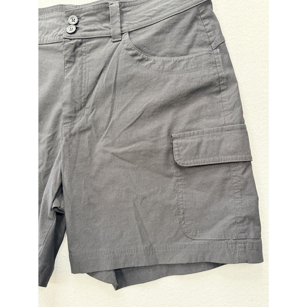 Eddie Bauer Womens Cargo Shorts Black Hiking Outdoor Casual Size 12 - Picture 3 of 10